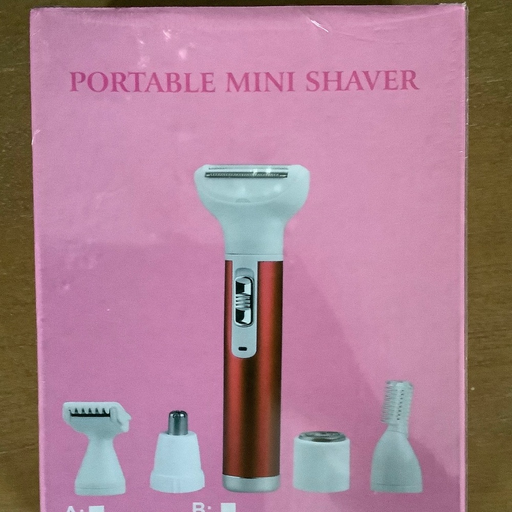 Portable mini shaver